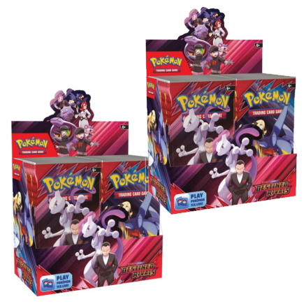2 Pokémon Destined Rivals – Booster Box – English (set of 2)
